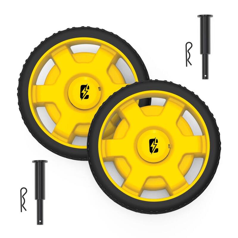 Champion Power Equipment Portable Generator Wheel Kit with Folding Handle and Never-Flat Tires - 40065