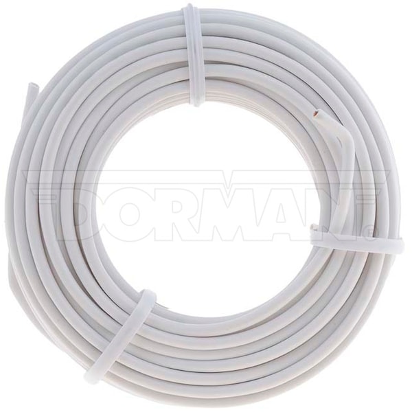 Motormite 18 Gauge White Primary Wire- Card, 85735 - 85735