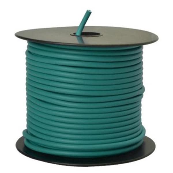 Southwire Coleman Cable 55678923 100 ft. 12 Gauge Primary Wire - Green - 147013