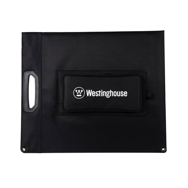 Westinghouse 100-Watt Portable Solar Panel for iGen160s, iGen200s, iGen300s, iGen600s, and iGen1000s Power Stations - WSolar100p