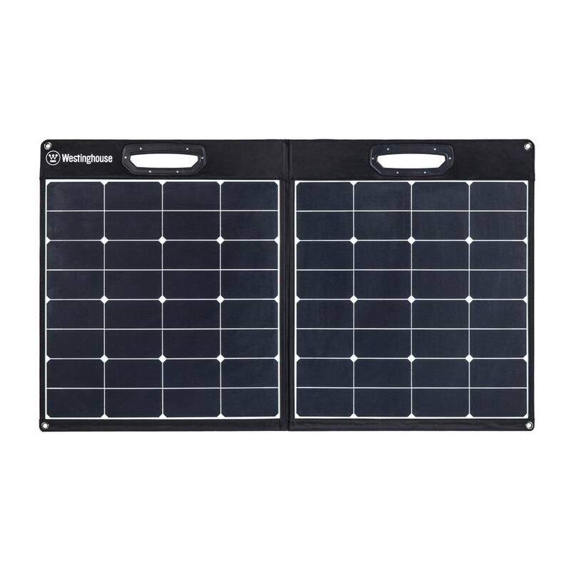 Westinghouse 100-Watt Portable Solar Panel for iGen160s, iGen200s, iGen300s, iGen600s, and iGen1000s Power Stations - WSolar100p