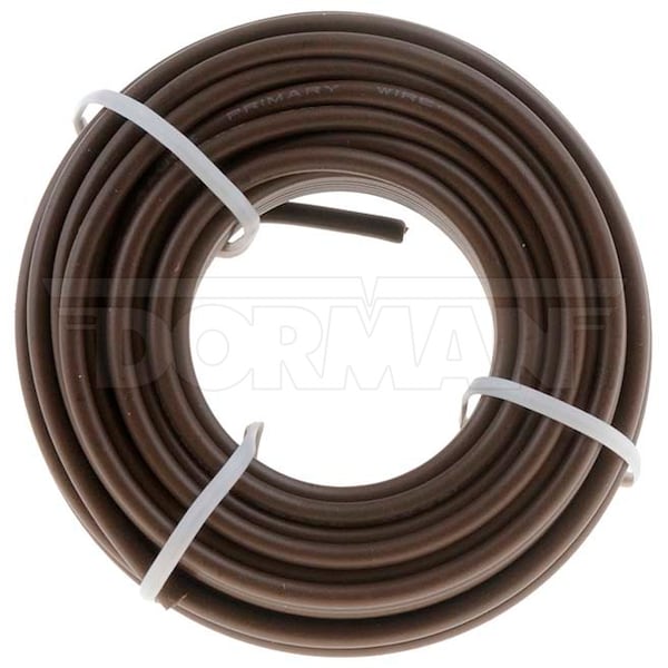 Motormite 16 Gauge Brown Primary Wire- Card, 85725 - 85725