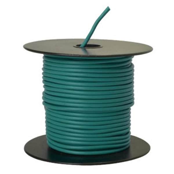 Southwire Coleman Cable 56421923 100 ft. 14 Gauge Primary Wire - Green - 147000