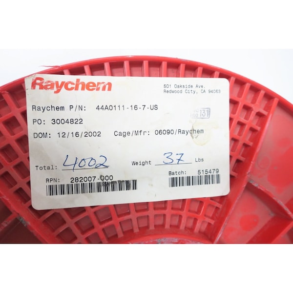 Raychem HOOK UP 16AWG 4002FT 600V-AC WIRE - 44A0111-16-7-US