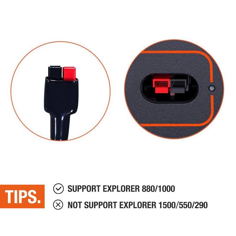 Jackery SolarSaga Parallel Connection Cable Only For Explorer 880/Explorer 1000 - HTO653