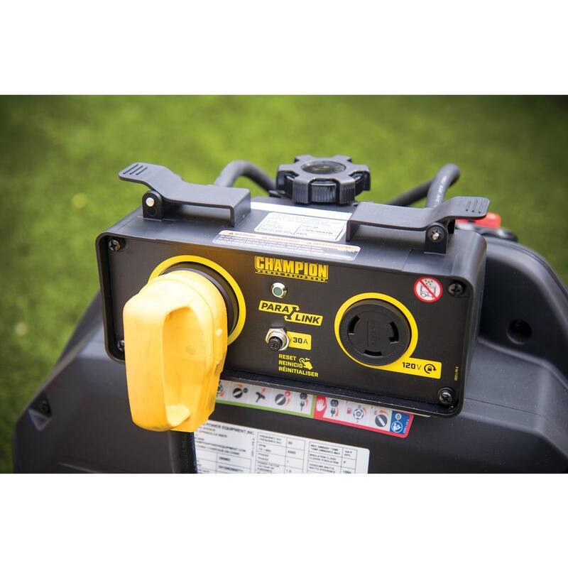 Champion Power Equipment 2000-Watt to 3000-Watt 30 Amp RV Ready Clip-on Parallel Kit for Linking Inverter Generators - 100740