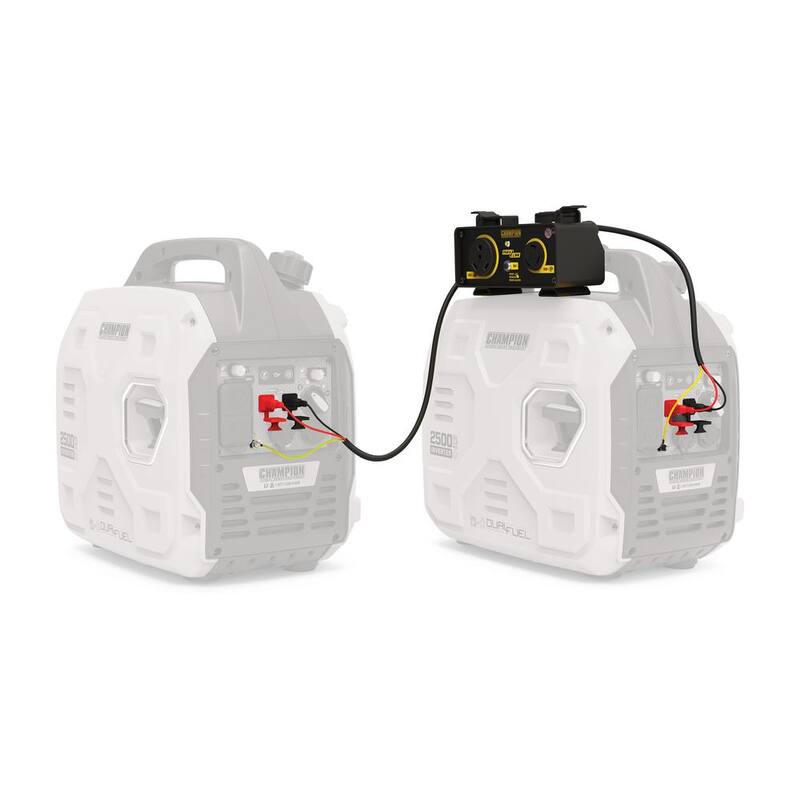 Champion Power Equipment 2000-Watt to 3000-Watt 30 Amp RV Ready Clip-on Parallel Kit for Linking Inverter Generators - 100740