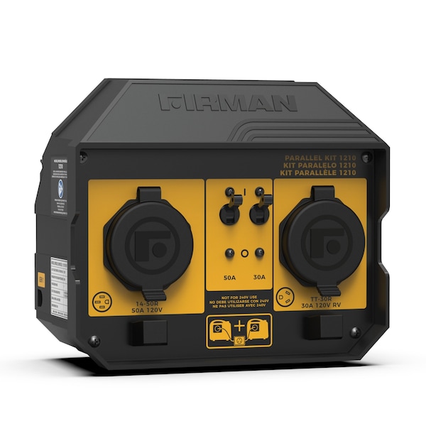 Firman Portable Generator Parallel Kit, 6,000 W Rated, 120V AC, 50 A/30 A A - 1210