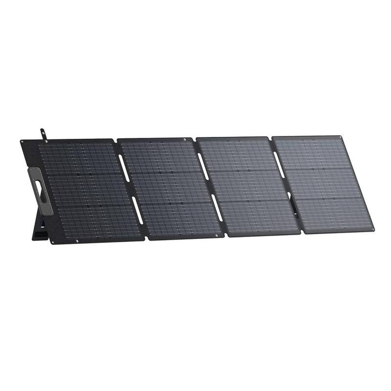 BLUETTI 200-Watt Outdoor Use Foldable Solar Panel with Adjustable Kickstands for EB3A/EB55/EB70/AC200P/AC200MAX/AC300 - PV200BR