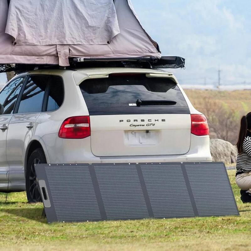 BLUETTI 200-Watt Outdoor Use Foldable Solar Panel with Adjustable Kickstands for EB3A/EB55/EB70/AC200P/AC200MAX/AC300 - PV200BR