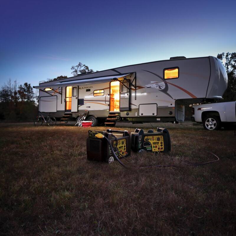 Champion Power Equipment 50-Amp RV Ready Parallel Kit for Linking Two 2800-Watt or Higher Inverter Generators - 100319