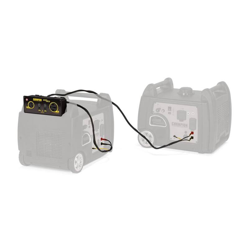 Champion Power Equipment 50-Amp RV Ready Parallel Kit for Linking Two 2800-Watt or Higher Inverter Generators - 100319