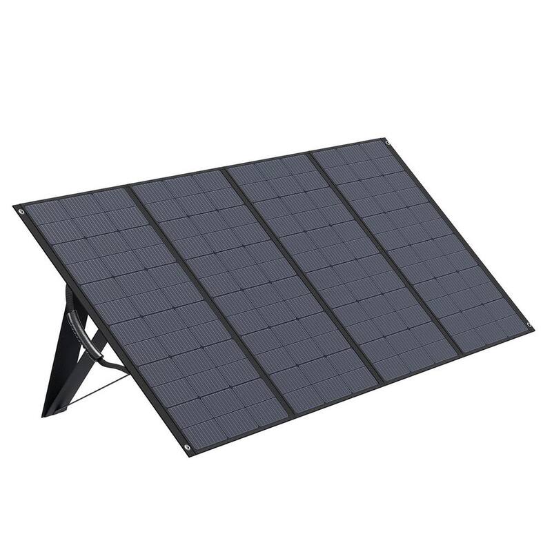 Zendure 400-Watt Portable Solar Panel for the SuperBase V Solar Generator, Foldable and Durable Panel with Adjustable Kickstand - ZD400SP-MD-gy