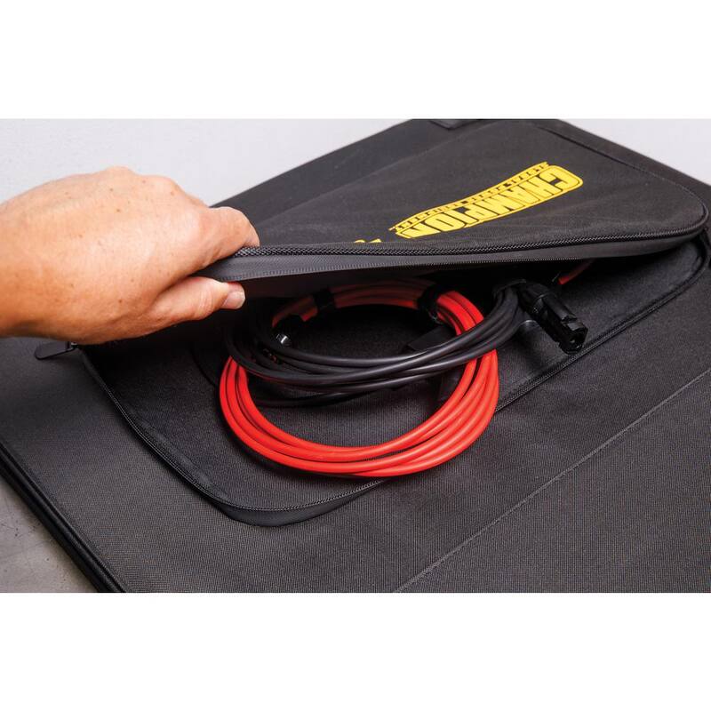 Champion Power Equipment 200-Watt Portable Foldable Solar Panels for Power Stations with Extension Cable and Kickstand - 201247