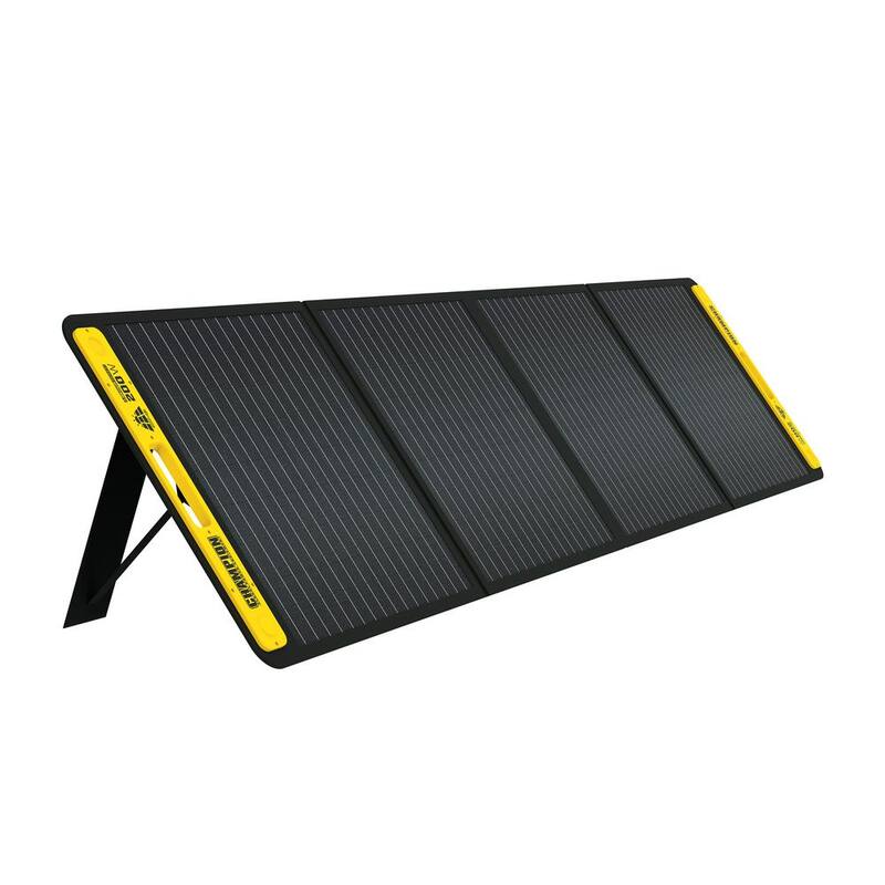 Champion Power Equipment 200-Watt Portable Foldable Solar Panels for Power Stations with Extension Cable and Kickstand - 201247
