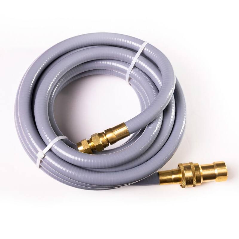 A-iPower 20 Foot Quick Connect Natural Gas Hose Kit - H1002