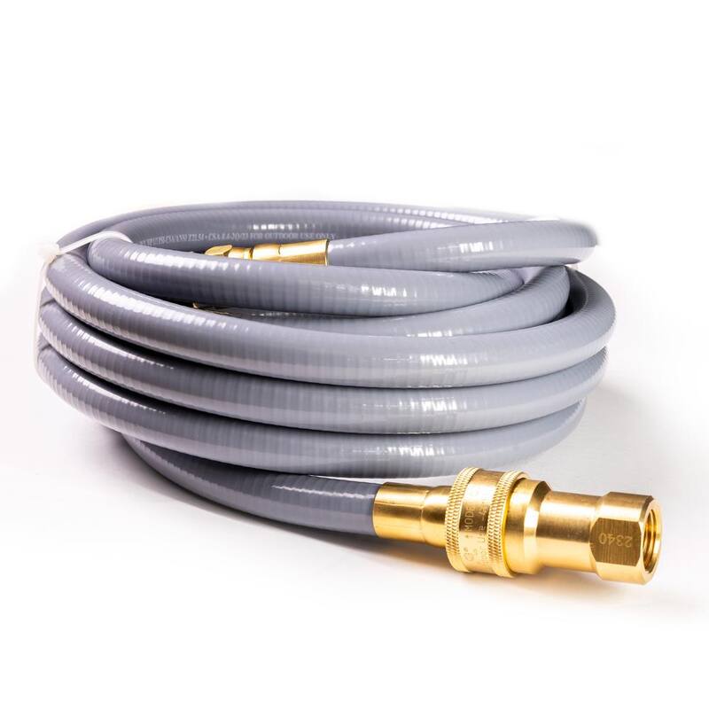 A-iPower 20 Foot Quick Connect Natural Gas Hose Kit - H1002