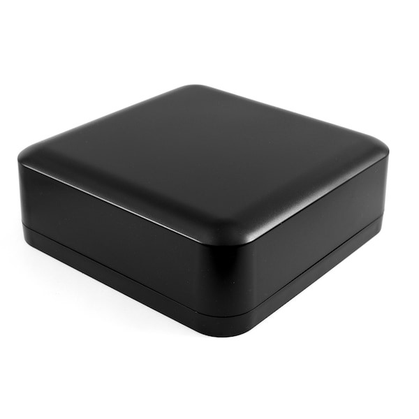 Hammond Polycarbonate Electrical Enclosures, 7.87 in H, 2.76 in D, 7.87 in W, NEMA 4, 4X, 6, 6P, 12, 13 - 1557HA2BK