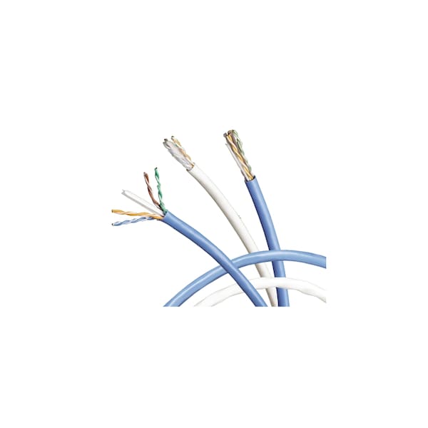 Belden 23-4P UTP-CMP SOL BC CAT6 IP5, FEP/LSPVC BLUE JACKET, 1000FT - 3613 D15A1000