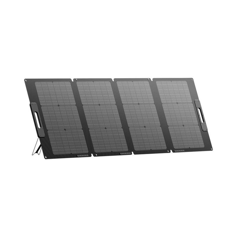 BLUETTI 120-Watt Outdoor Use Foldable Solar Panel with Adjustable Kickstands for EB3A/EB55/EB70/AC200P/AC200MAX/AC300 - PV120BR