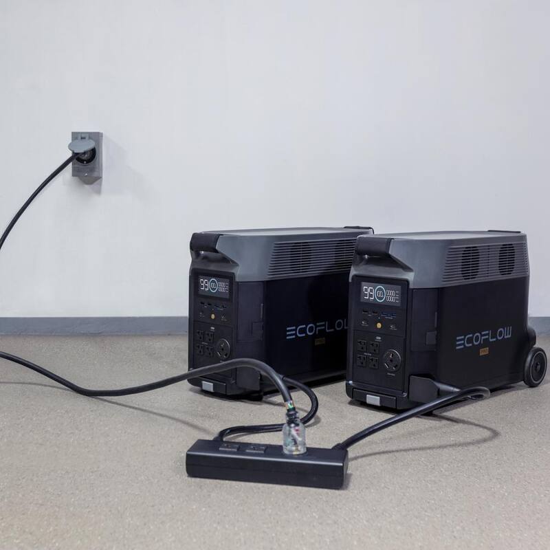 EcoFlow L14-30R TO L14-30P Transfer Line-MA004-Black-1.5 m - LL14-1.5M-US