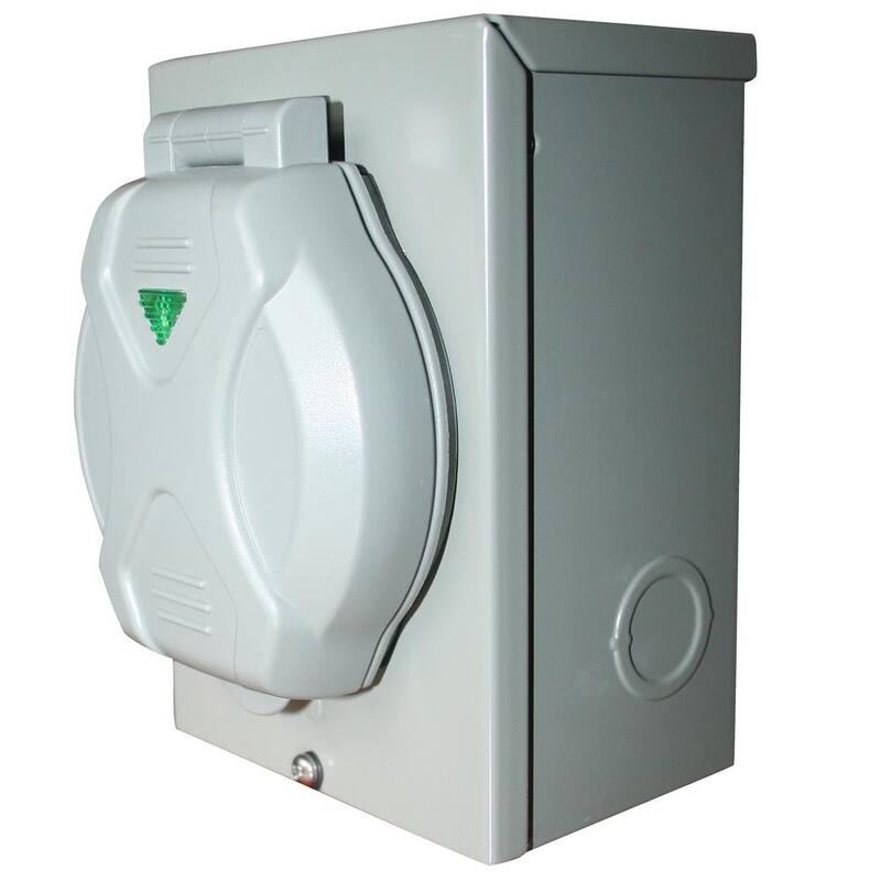 Sportsman 30 Amp Generator Power Inlet Box with 25 ft. Extension Cord - 809367