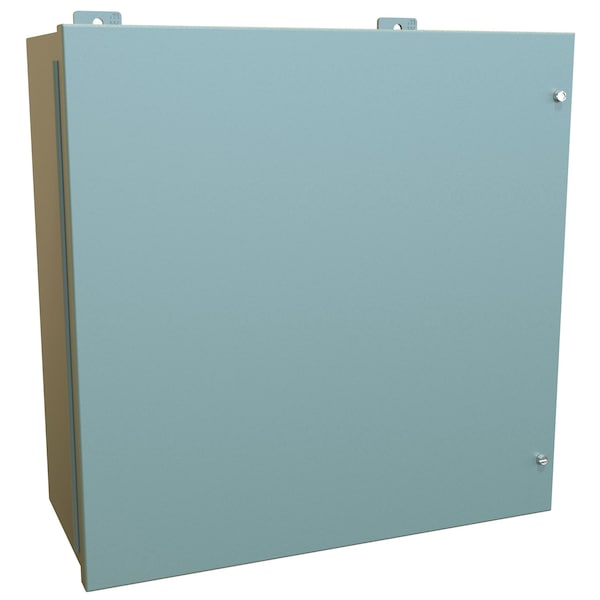 Hammond Steel Electrical Enclosures, 20 in H, 9 in D, 20 in W, NEMA 12, Hinged - 1418JD9