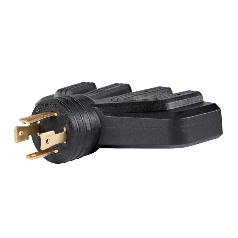 Westinghouse 30 Amp 120-Volt L14-30P to (4X) 5-20R Generator Plug Adapter - 302116A
