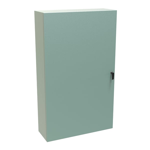 Hammond Steel Electrical Enclosures, 60 in H, 12 in D, 36 in W, NEMA 4, Hinged - EN4SD603612GY