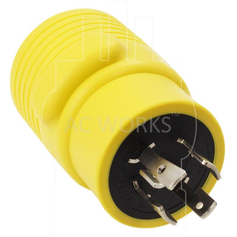 AC WORKS RV Power Adapter Kit for 50 Amp RV from a Generator of NEMA L5-20, L5-30, TT-30 L14-20 and L14-30 - RV50AKIT1