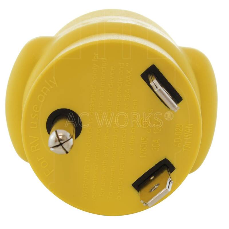 AC WORKS RV Power Adapter Kit for 50 Amp RV from a Generator of NEMA L5-20, L5-30, TT-30 L14-20 and L14-30 - RV50AKIT1