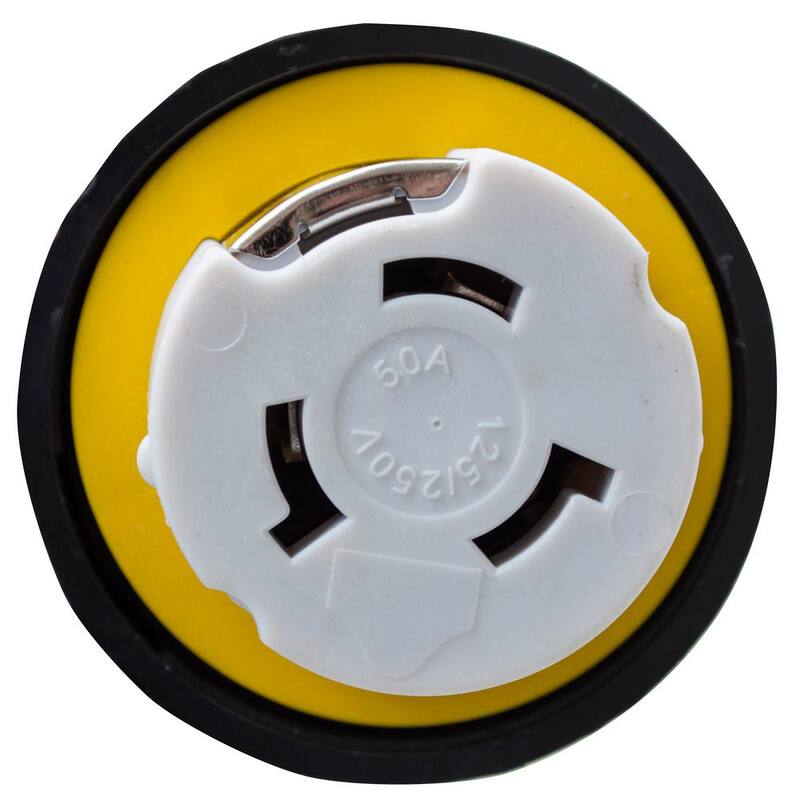 Sportsman 5-15P 15 Amp Male to SS2-50R 50 Amp Female Conversion Adapter Plug - 805239