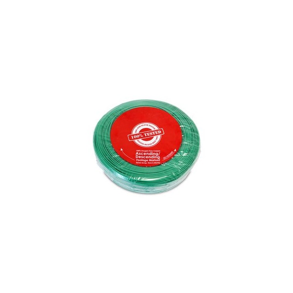 Cable de seguridad/alarma Swe-Tech 3C, verde, 22/2 22AWG 2 conductores, cableado trenzado, clasificación CMR / en pared, bobina de 500 pies - FWT10K4-02512BF