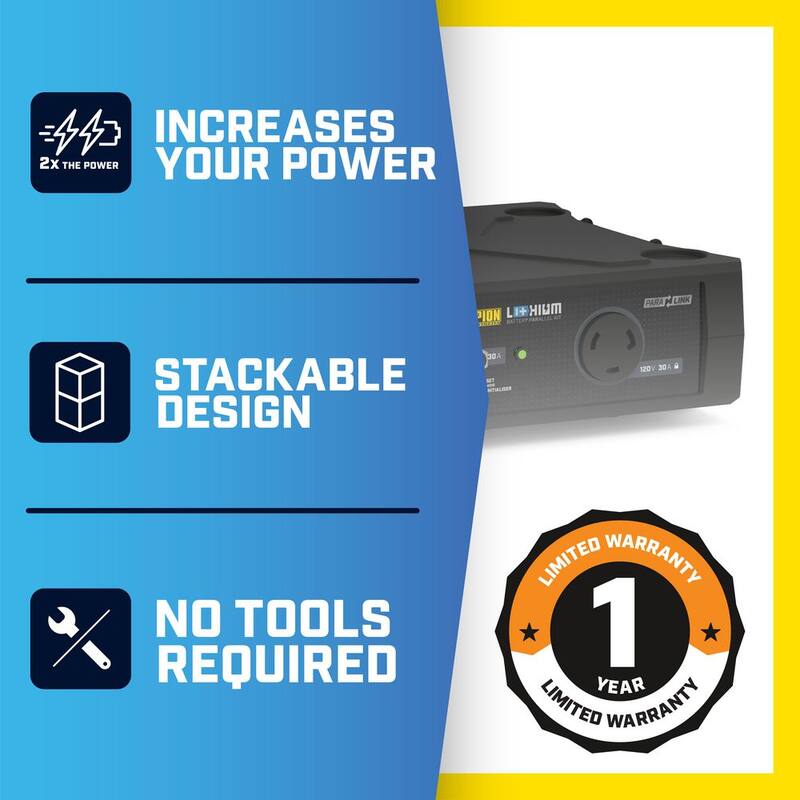 Champion Power Equipment 30 Amp Parallel Kit for Power Station - 201108