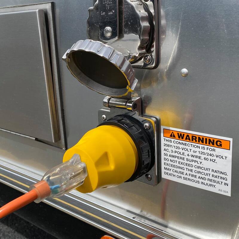 Sportsman 5-15P 15 Amp Male to L5-30R 30 Amp Female Conversion Adapter Plug - 805222