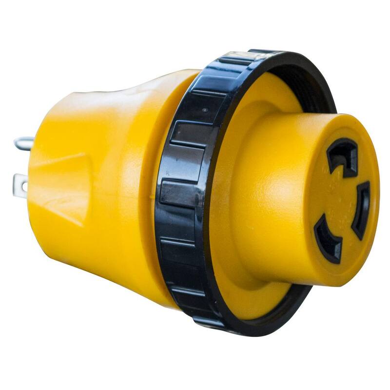 Sportsman 5-15P 15 Amp Male to L5-30R 30 Amp Female Conversion Adapter Plug - 805222