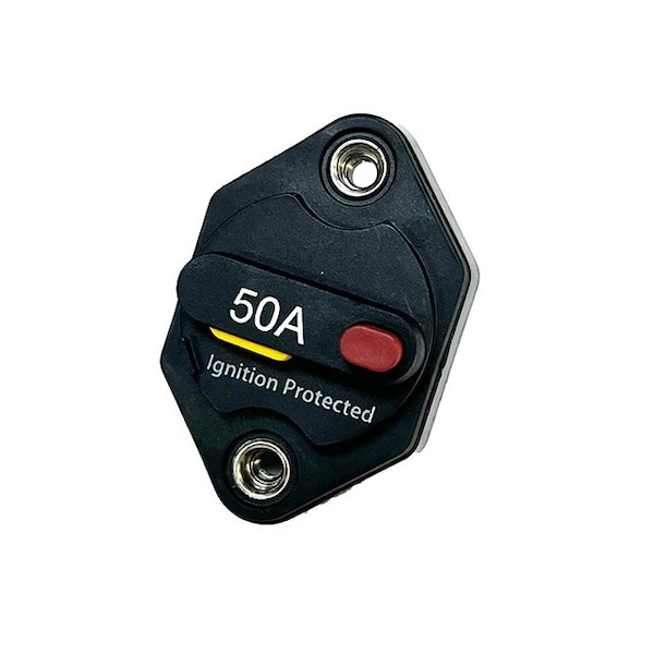 Optifuse Mid Range - Manual Reset Push-to-Trip, 32V 35A - 643035