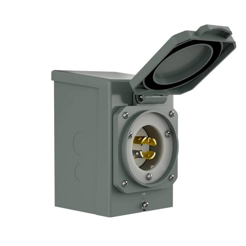 NATURE'S GENERATOR 30A Power Inlet Box - NGNLT2430