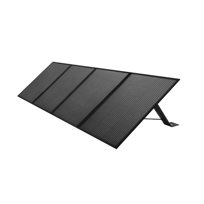 Zendure 200-Watt Portable Solar Panel for the SuperBase V Solar Generator, Foldable and Durable Panel with Adjustable Kickstand - ZD200SP-bk-jh
