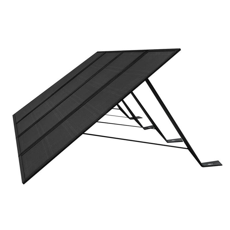Zendure 200-Watt Portable Solar Panel for the SuperBase V Solar Generator, Foldable and Durable Panel with Adjustable Kickstand - ZD200SP-bk-jh