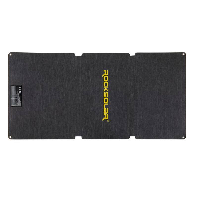 ROCKSOLAR 30-Watt Solar Power Panel Kit for ROCKSOLAR Portable Power Station - RSSP30
