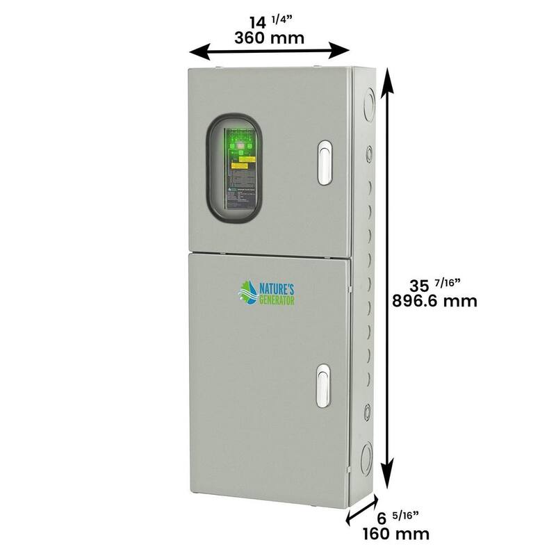 NATURE'S GENERATOR 24 space/48 circuit 120/240V NEMA-3R 125A Automatic Transfer Switch - NGA12532448W