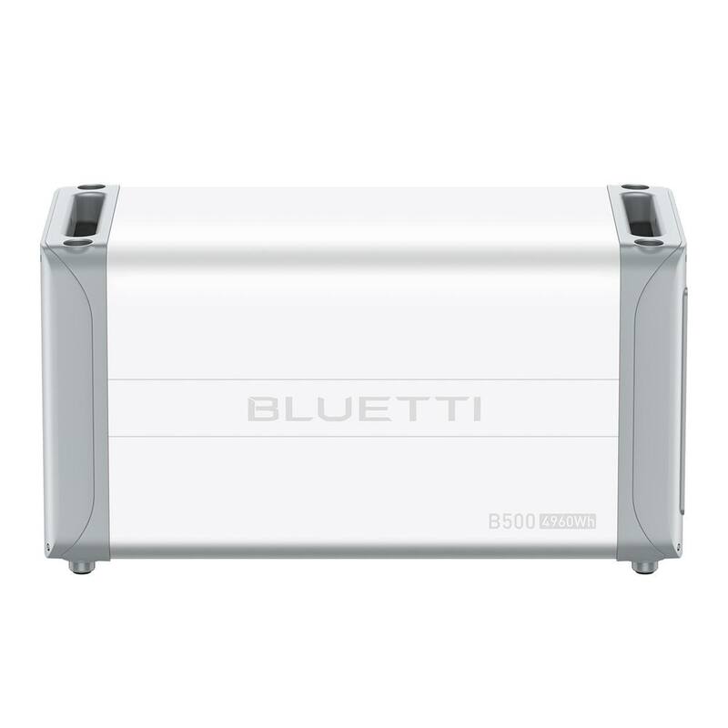 BLUETTI 4960Wh LiFePO4 Expansion Battery B500, Only Works with EP800 and EP900 Home Battery Backup System - B500-US-WH-BL-THDUS