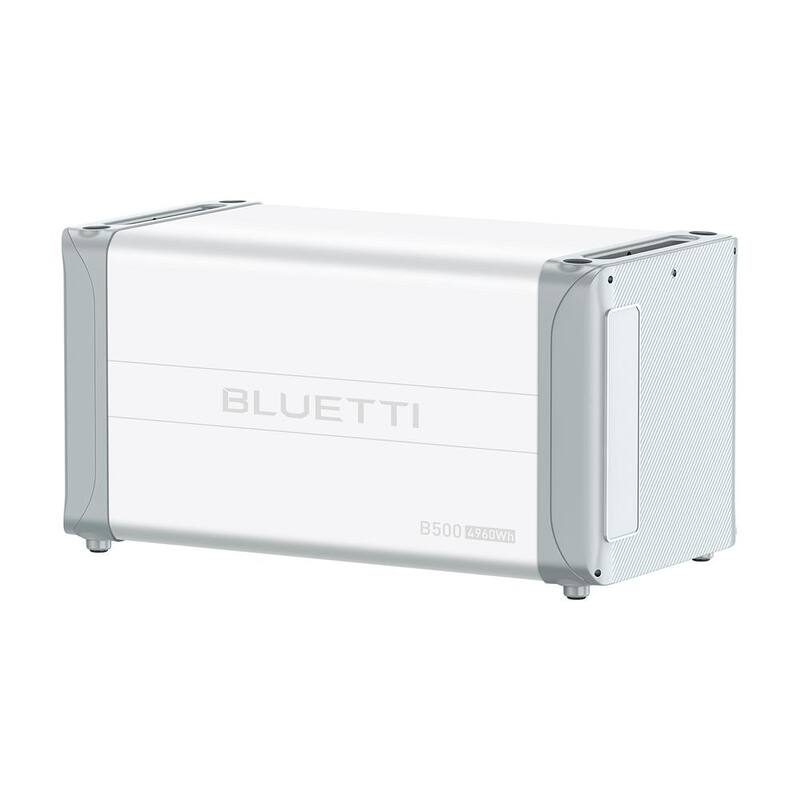 BLUETTI 4960Wh LiFePO4 Expansion Battery B500, Only Works with EP800 and EP900 Home Battery Backup System - B500-US-WH-BL-THDUS