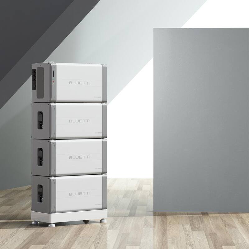 BLUETTI 4960Wh LiFePO4 Expansion Battery B500, Only Works with EP800 and EP900 Home Battery Backup System - B500-US-WH-BL-THDUS