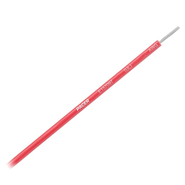 Pacer Group Pacer Red 14 AWG Primary Wire, 25' - WUL14RD-25