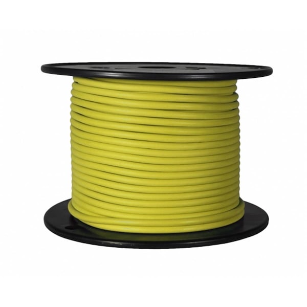 Wirthco 100 ft. GPT Primary Wire, Yellow - 16 Gauge - W48-81105