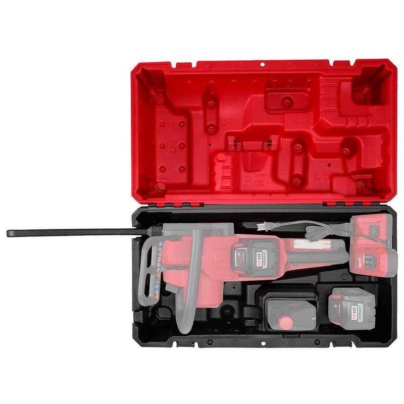 Milwaukee M18 FUEL 16 in. 18-Volt Brushless Cordless Electric Chainsaw withM18 Blower 12.0 Ah and Carrying Case Combo Kit (2-Tool) - 2727-21HDB-49-16-2747