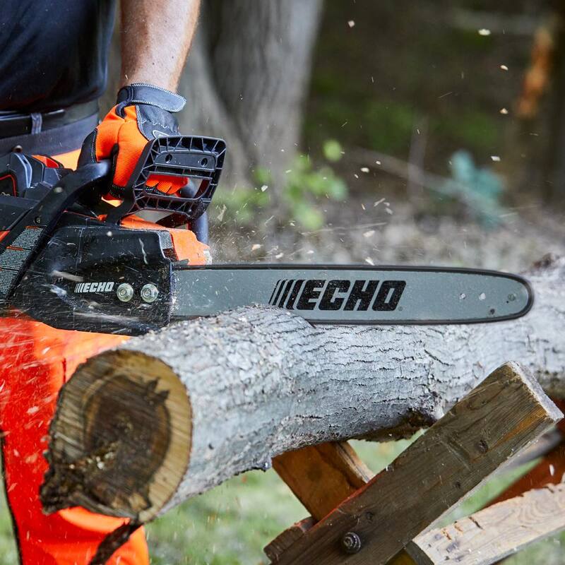 ECHO eFORCE 56V Cordless Battery String Trimmer, Blower & Chainsaw Combo Kit w/ 2.5Ah and 5.0Ah Battery and Charger (3-Tool) - V-ZAACAF