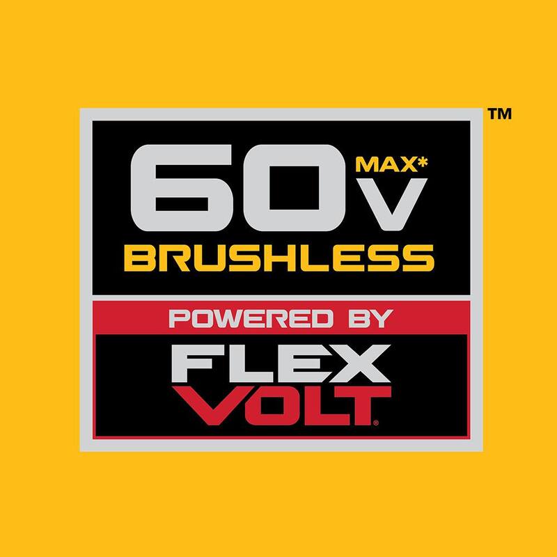 DEWALT 60V MAX 125 MPH 600 CFM Cordless Battery Powered Axial Leaf Blower Kit & 20V MAX Cordless Pole Saw (Tool Only) - DCBL772X1WPS620